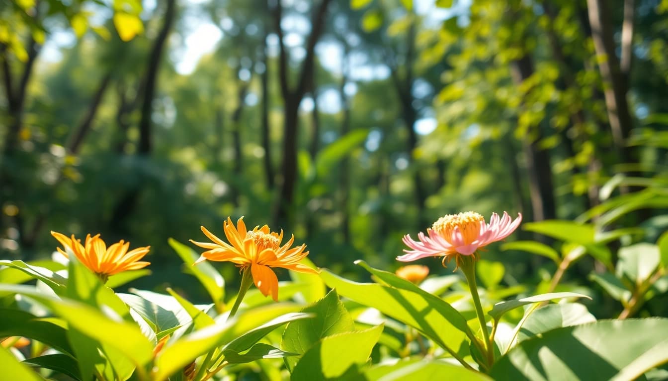 Learn how to get dmt by exploring natural plants like Mimosa hostilis in a serene environment.