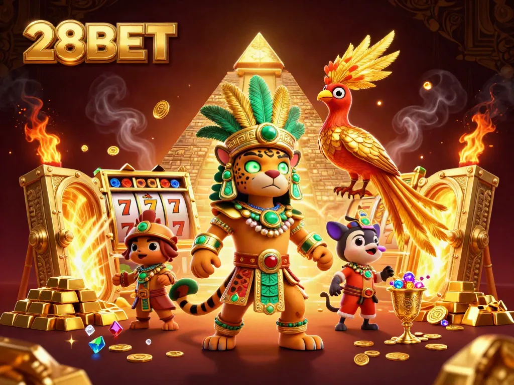 Experience the thrilling world of 28BET with vibrant casino action, slot reels, and dynamic wins.