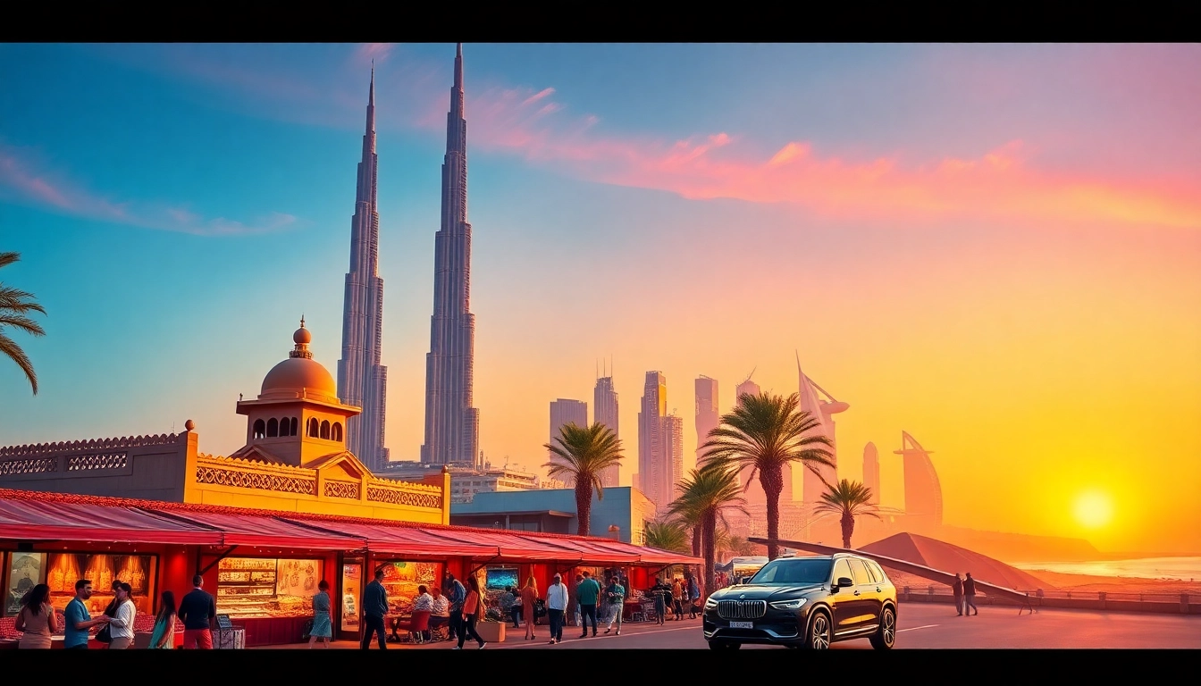 Experience the vibrant culture and luxury while traveling to Dubai.