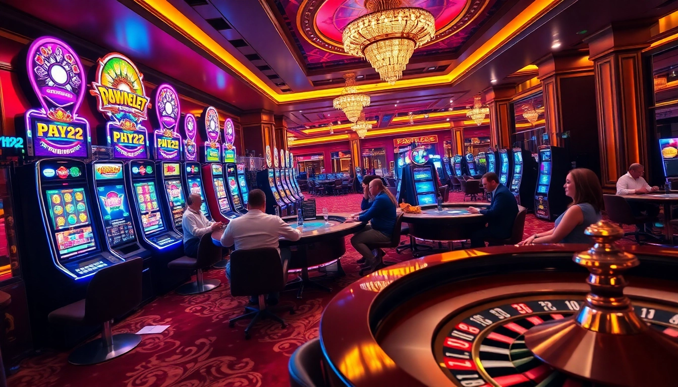 Exciting gameplay at PH22.net.ph Casino with vibrant slots and poker action.
