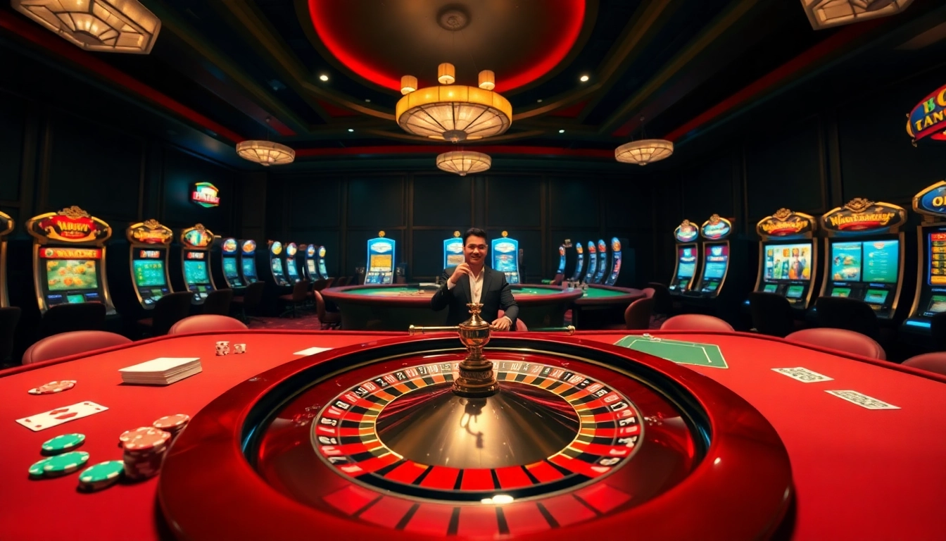 Experience the thrill of gaming at https://bu88.mex.com/ with vibrant casino tables and roulette excitement.