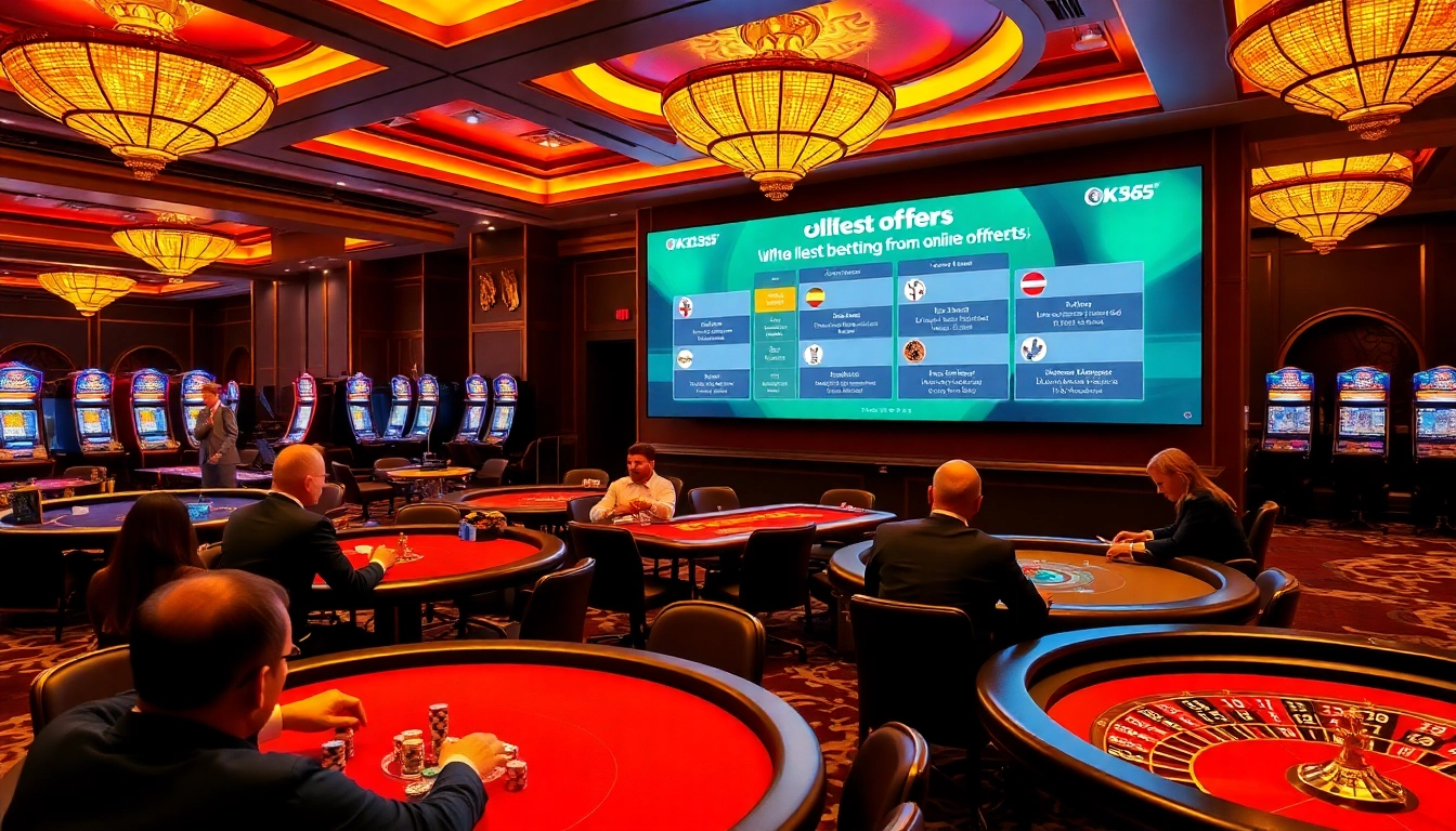 Place your bets at https://ok365.free/ with vibrant casino action, illuminated tables, and engaging gameplay.