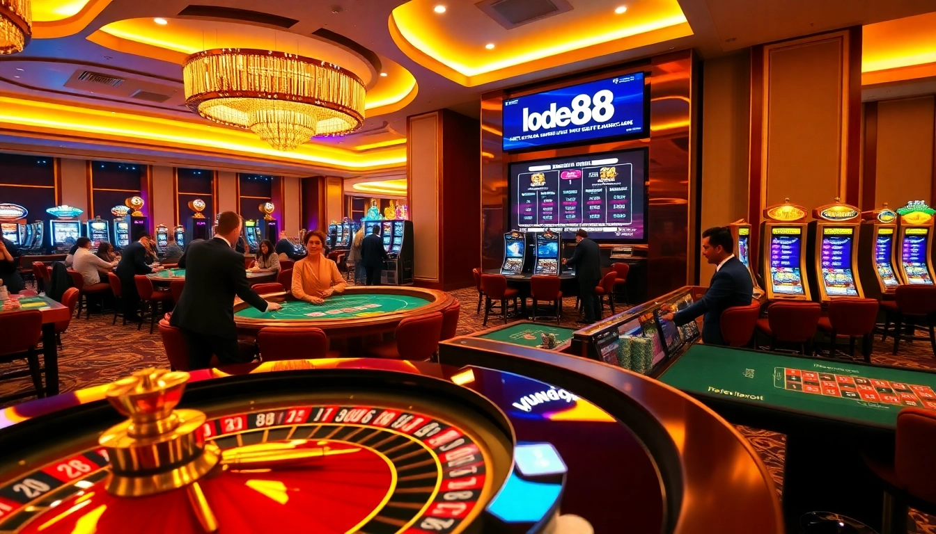 Players enjoy thrilling games at lode88 casino with exciting chances to win big.