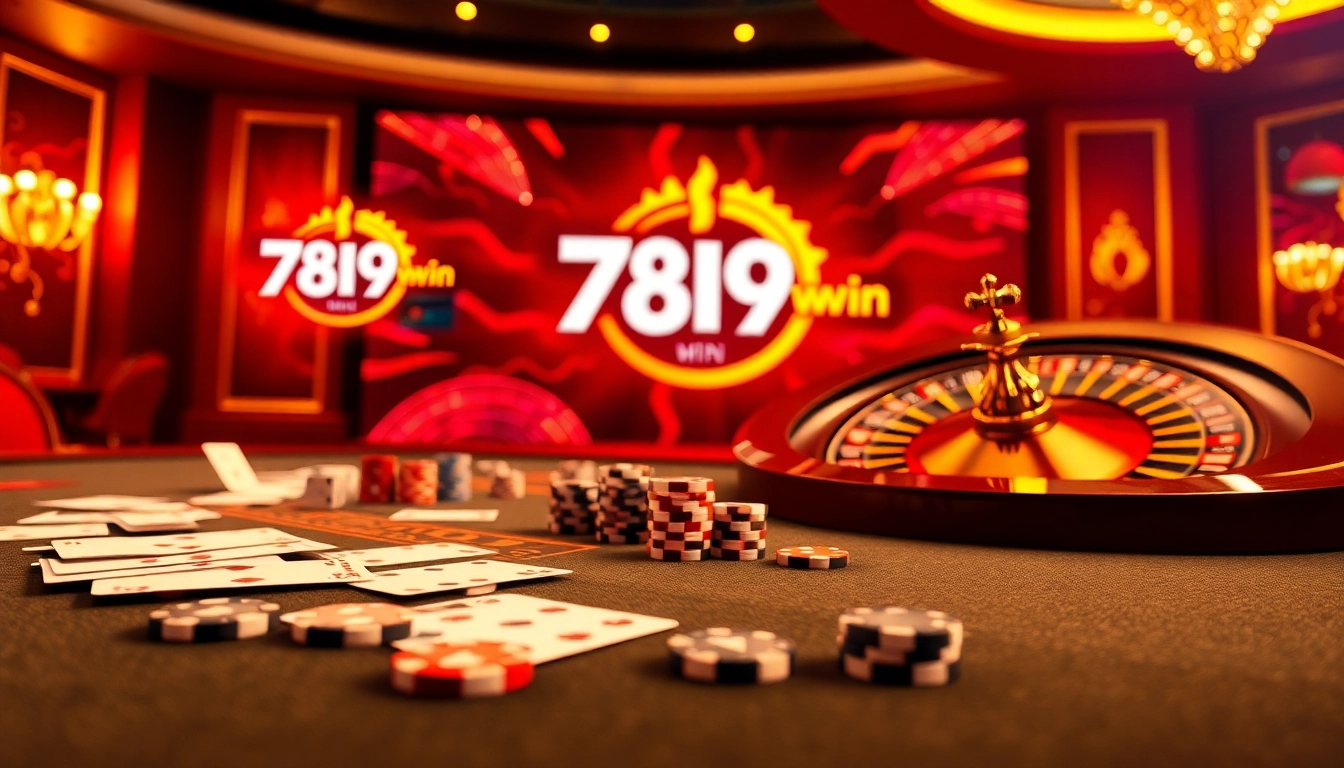 Experience the thrill of winning with the 789win app on a stylish casino table with vibrant cards and chips.