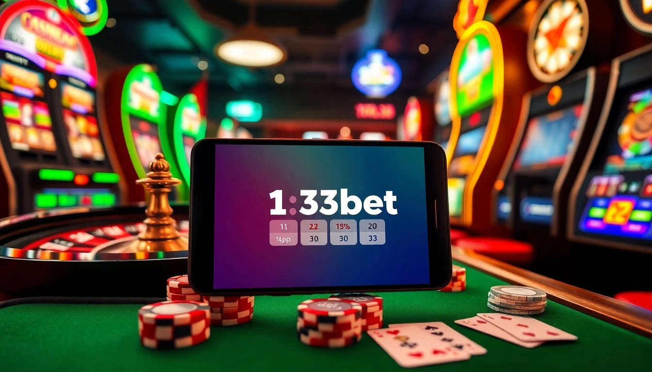 Experience games on the 136bet App with engaging casino visuals, including slots and roulette.