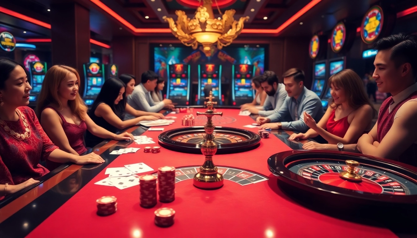 Experience thrilling gameplay at https://11win68.com/ with players enjoying exciting casino activities.