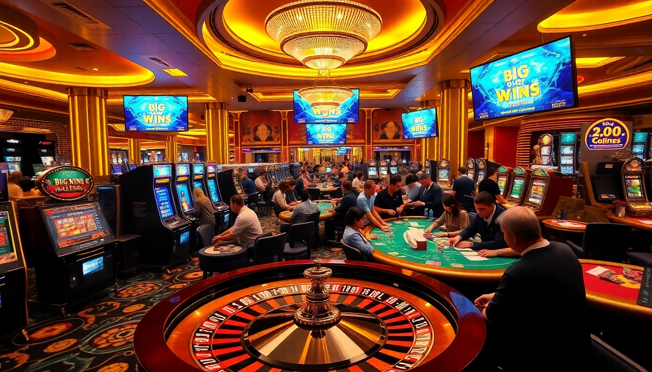 Experience the thrill of winning at trang chủ xin88 with vibrant gaming action and lavish casino settings.