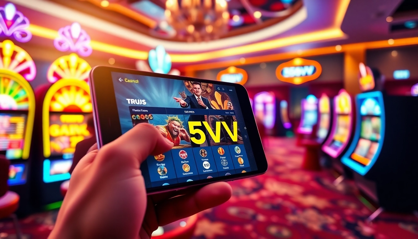 Experience the thrill of online betting at 55VV with engaging casino games and modern interfaces.