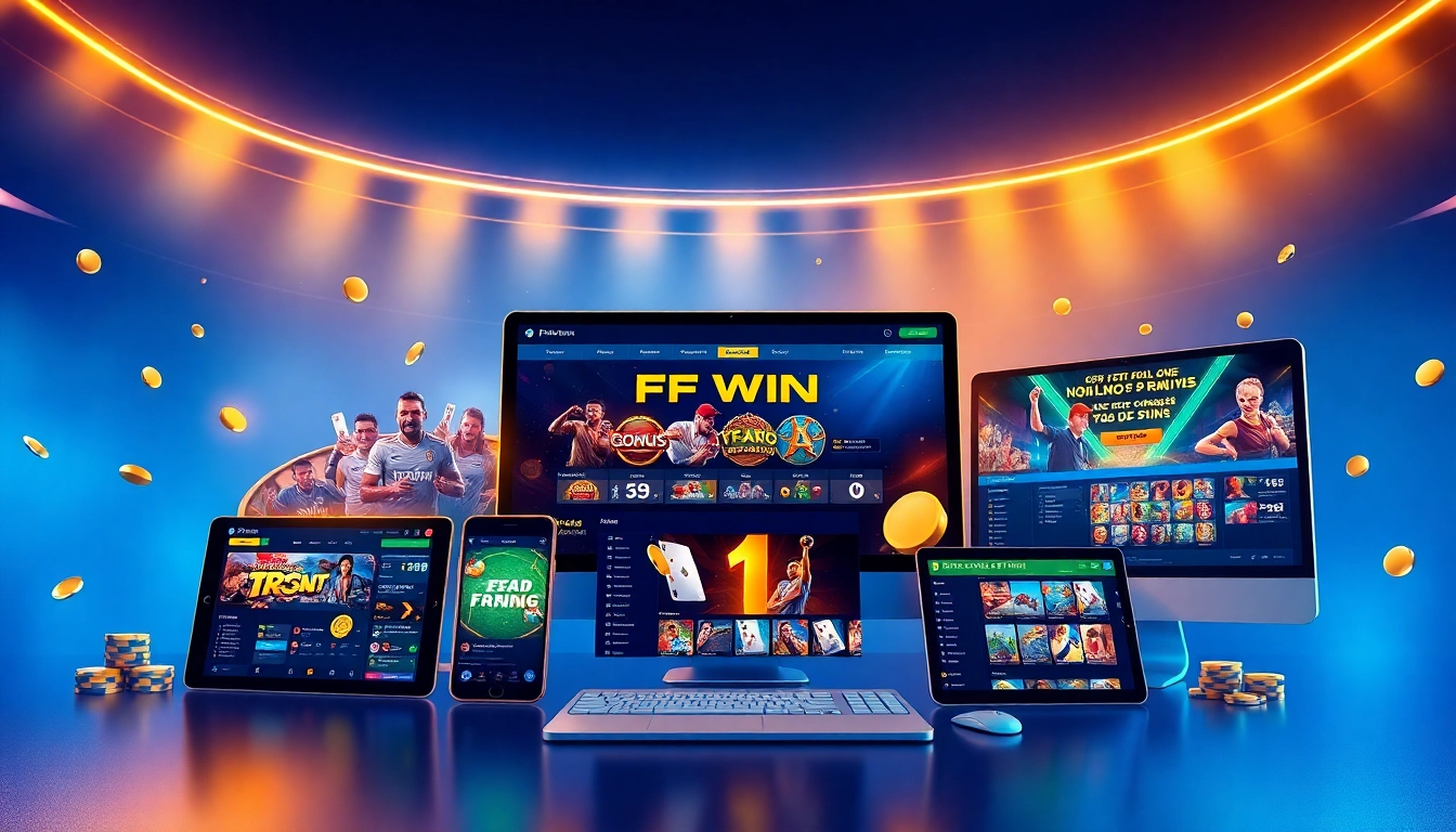 Engaging online betting experience on FFWIN showcasing diverse gaming options.