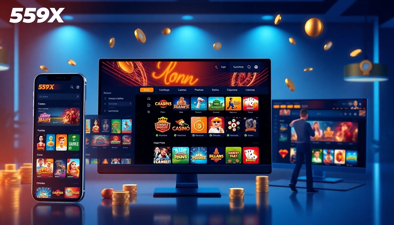 Discover thrilling gaming options and bonuses on 559X online betting platform.