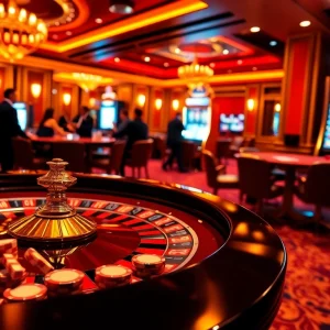 Experience thrilling gameplay at RR88's vibrant casino with roulette and poker excitement.