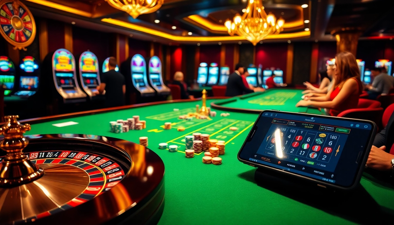 The thrill of gambling at https://s8limited.com/ with colorful poker chips and an exciting roulette wheel.