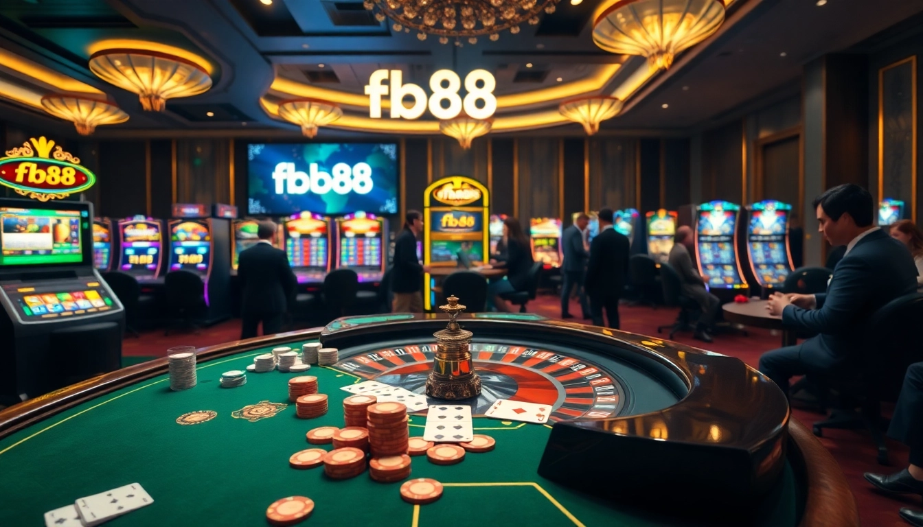 Experience the thrill of fb88 with lively casino gameplay, vibrant slot machines, and exciting betting action.