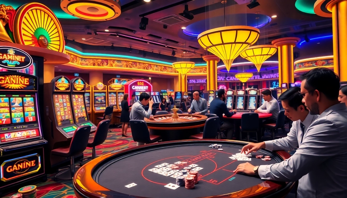 Experience the excitement of the 88i game with players at dynamic casino tables.