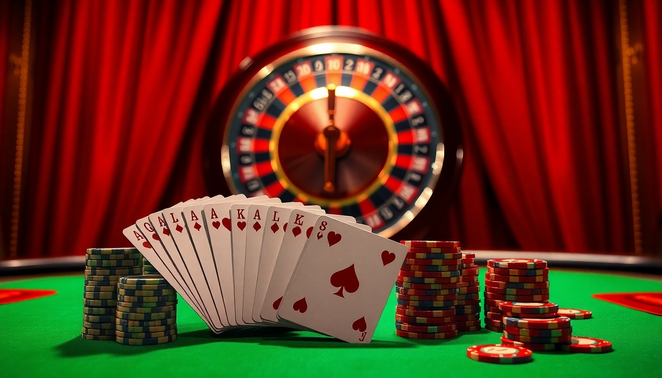 Winning players at the 789F poker table celebrate with gleaming chips and cards.