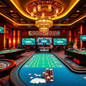 Experience the excitement of online gambling with poker tables and roulette at https://dabet.homes.