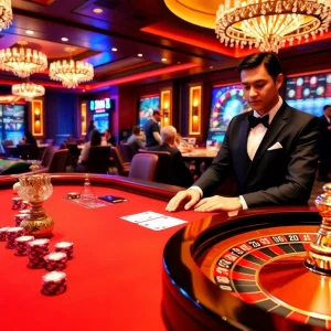 Experience high-stakes excitement at say88 com with dealers and stylish casino gameplay.