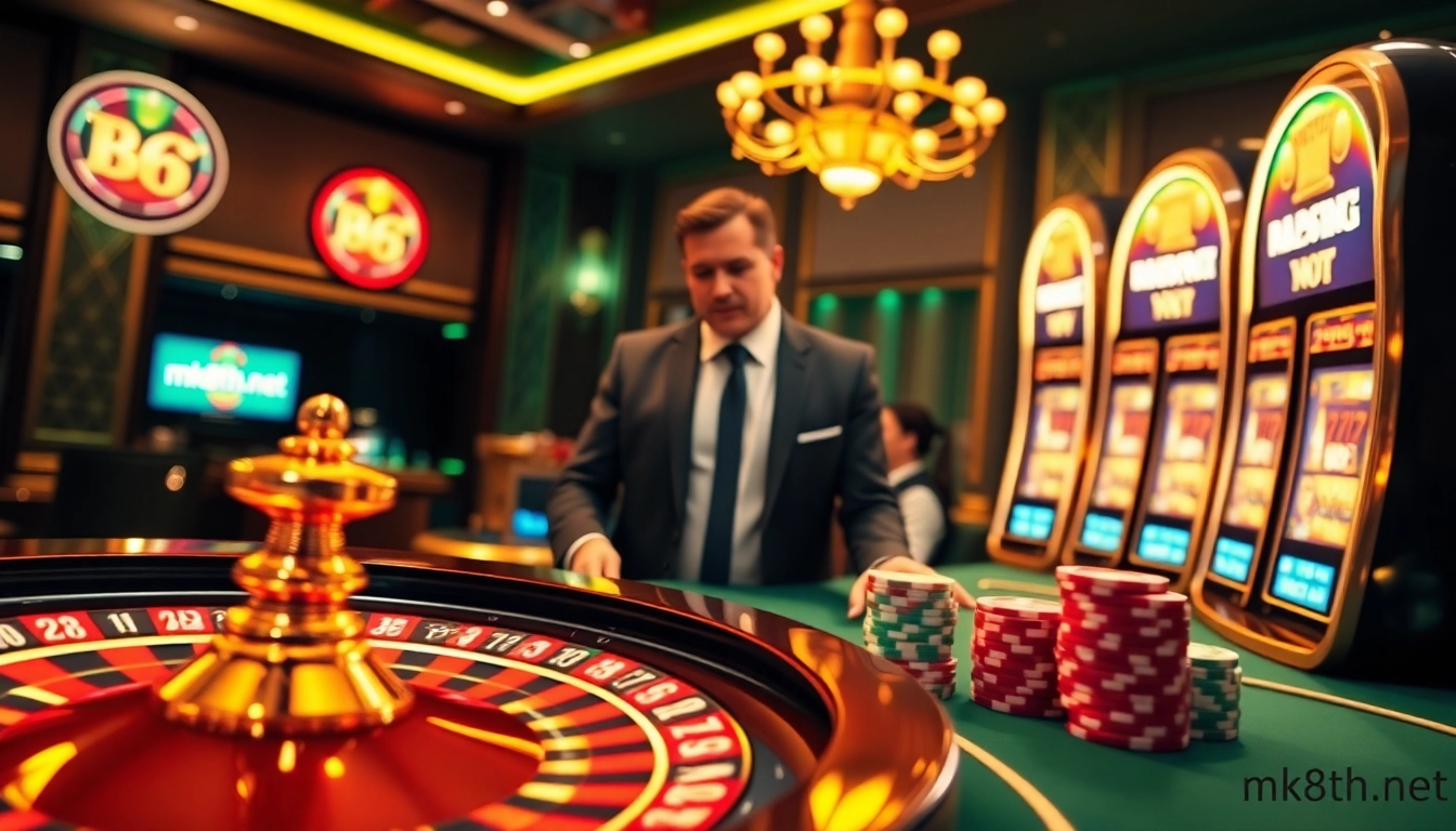 Experience thrilling online gambling at mk8th.net with a vibrant casino scene and engaging gameplay.