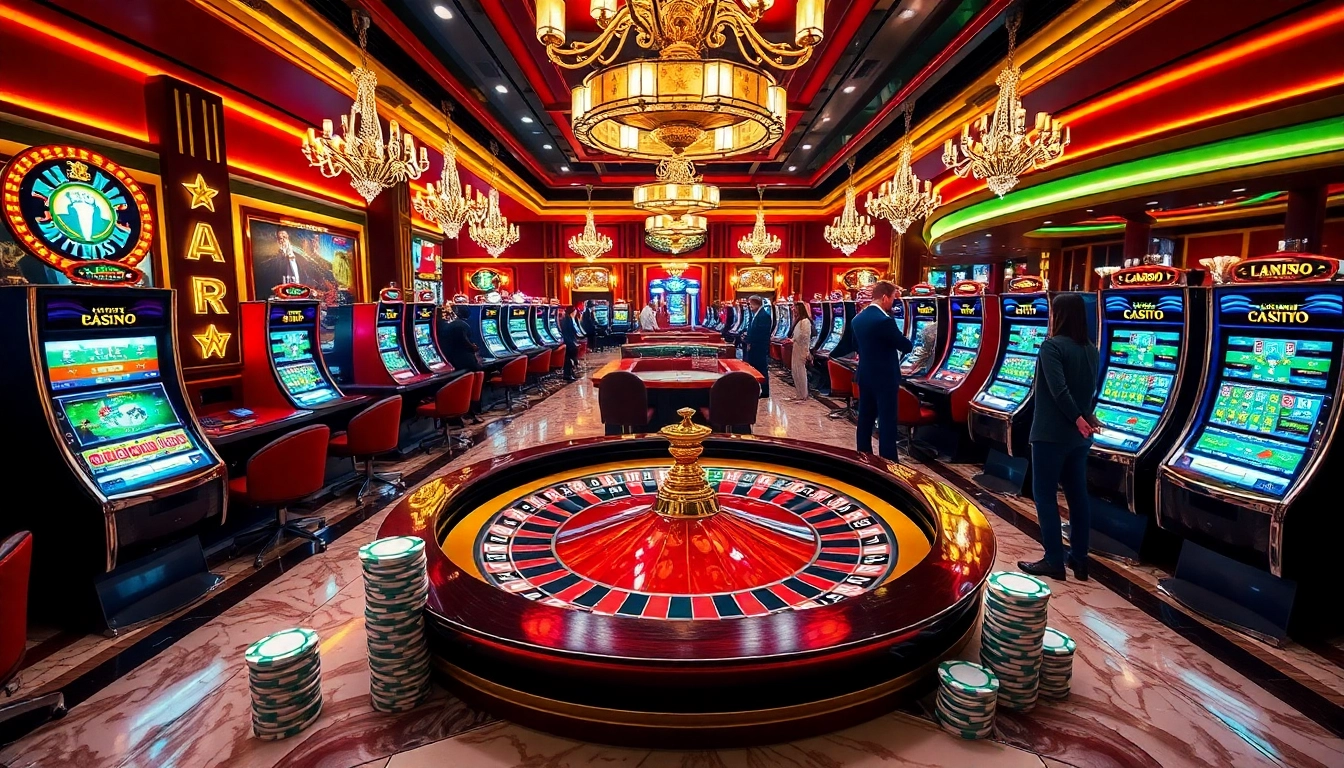 Experience the thrill of winning at sunwinn.in.net with an elegant casino scene featuring a roulette wheel.