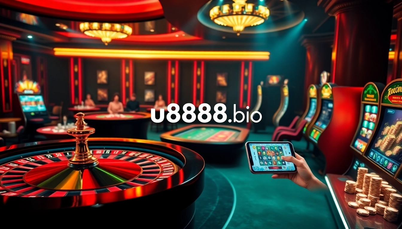 Experience premium gaming thrills at https://u8888.bio/ with roulette, slots, and poker.