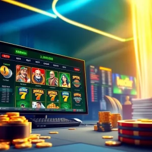 K88win online gaming interface showcasing exciting slots and sports betting