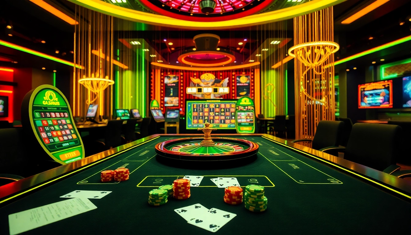 Engage in thrilling online games at https://uu88joli.com/, featuring vibrant casino tables and interactive slots.