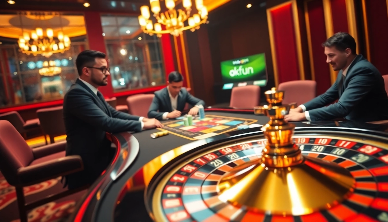 Experience the excitement of gambling at okfun casino with thrilling poker games and vibrant roulette.