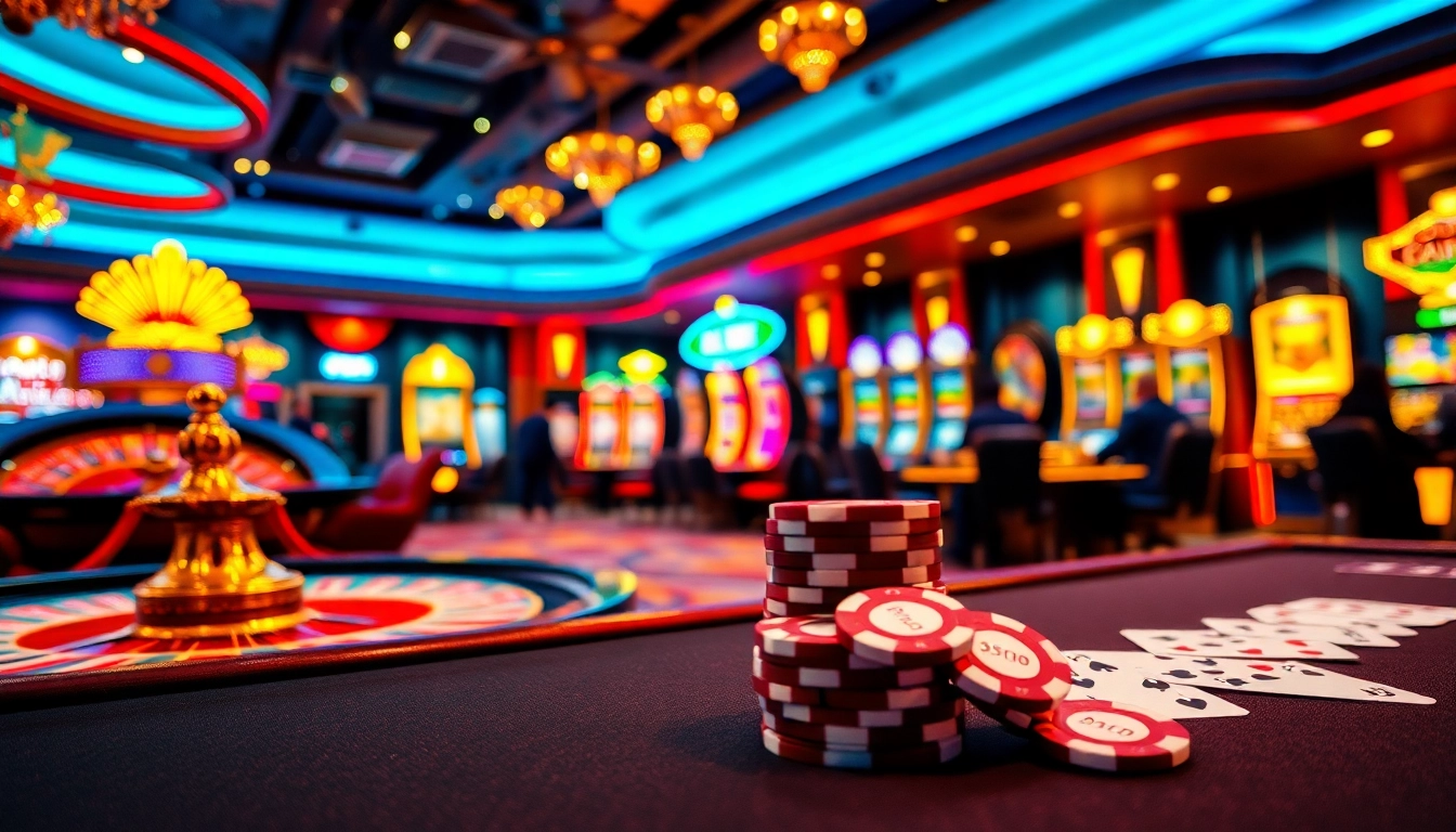 Experience the thrill of TG88 as players engage in vibrant casino games with excitement.