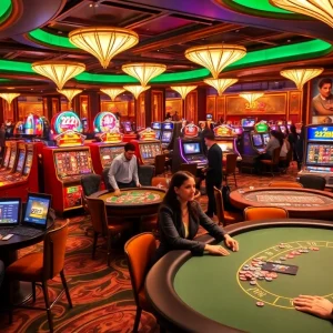Experience thrilling gaming action at 222BD with poker chips and immersive casino games.
