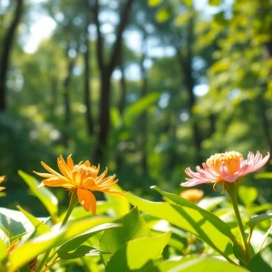 Learn how to get dmt by exploring natural plants like Mimosa hostilis in a serene environment.