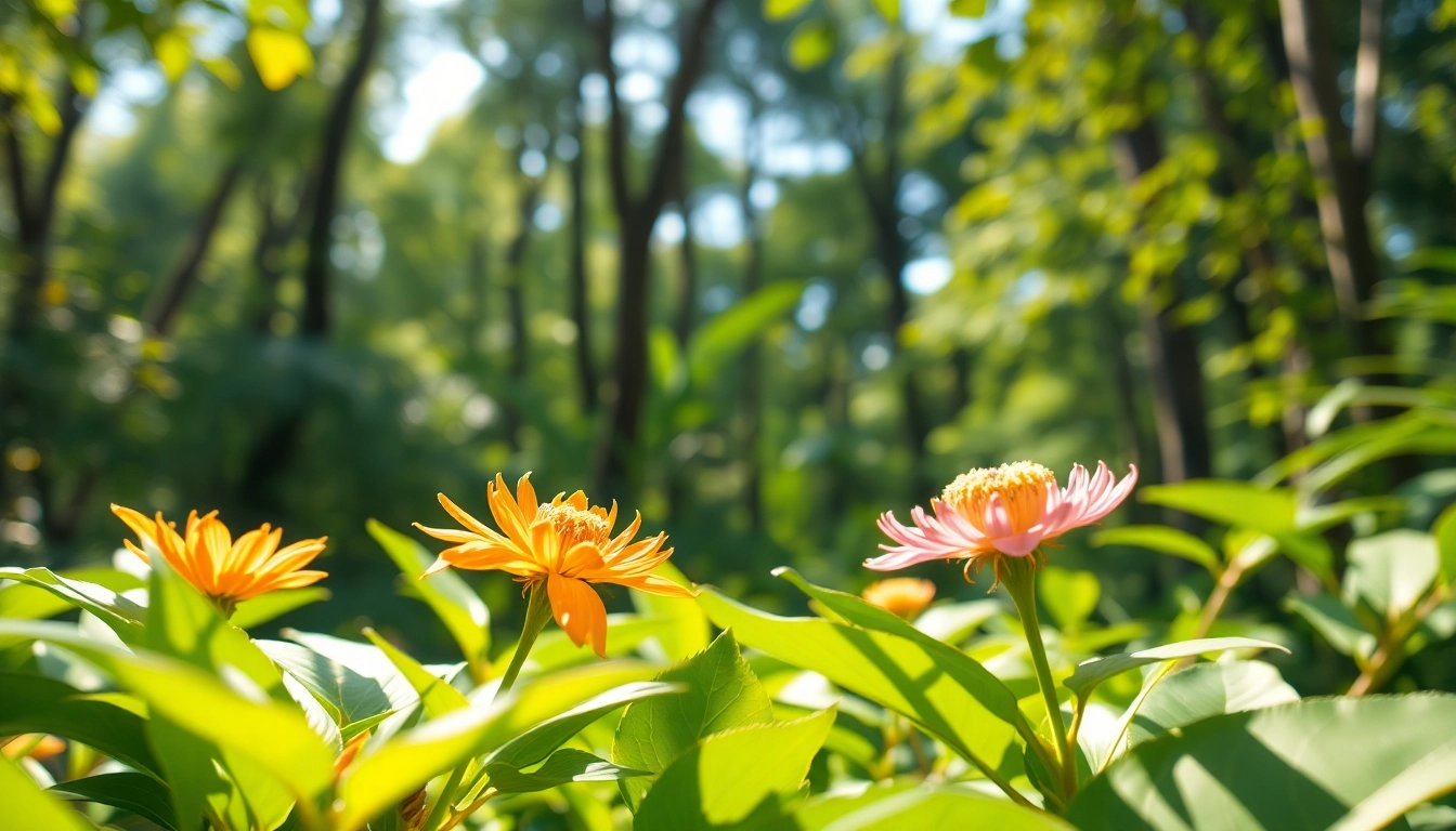 Learn how to get dmt by exploring natural plants like Mimosa hostilis in a serene environment.