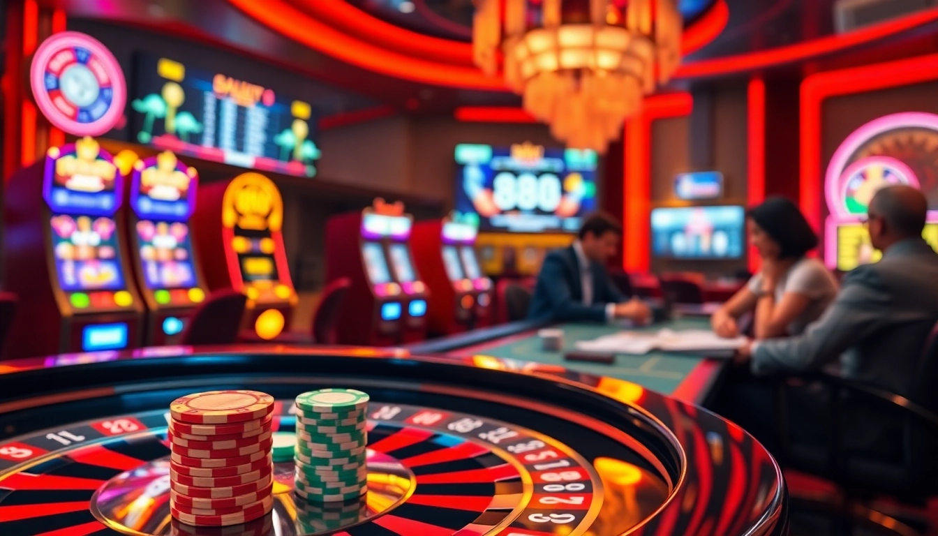 Experience thrilling gambling at the 88i online casino with vibrant tables and immersive gameplay.