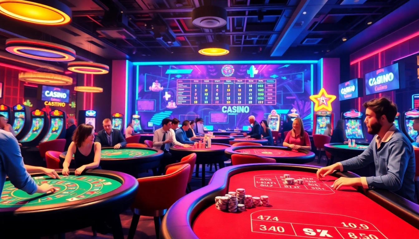 Experience the vibrant atmosphere of the meilleur casino en ligne belgique with animated players and lively games.