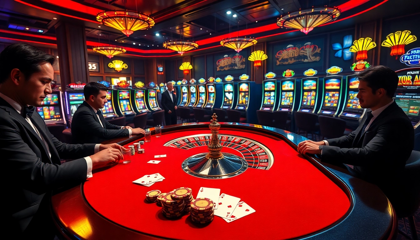 Players enjoying their bets at a luxury roulette table inspired by https://b52club.menu/ showcasing excitement and strategy.