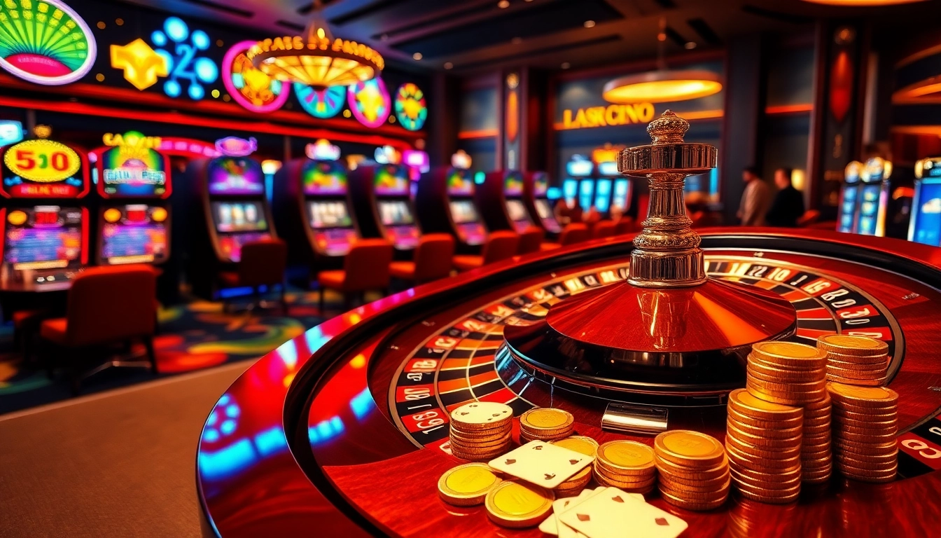 Engage in thrilling gameplay at https://rr8888.in.net/, featuring luxurious casino tables filled with colorful chips and cards.