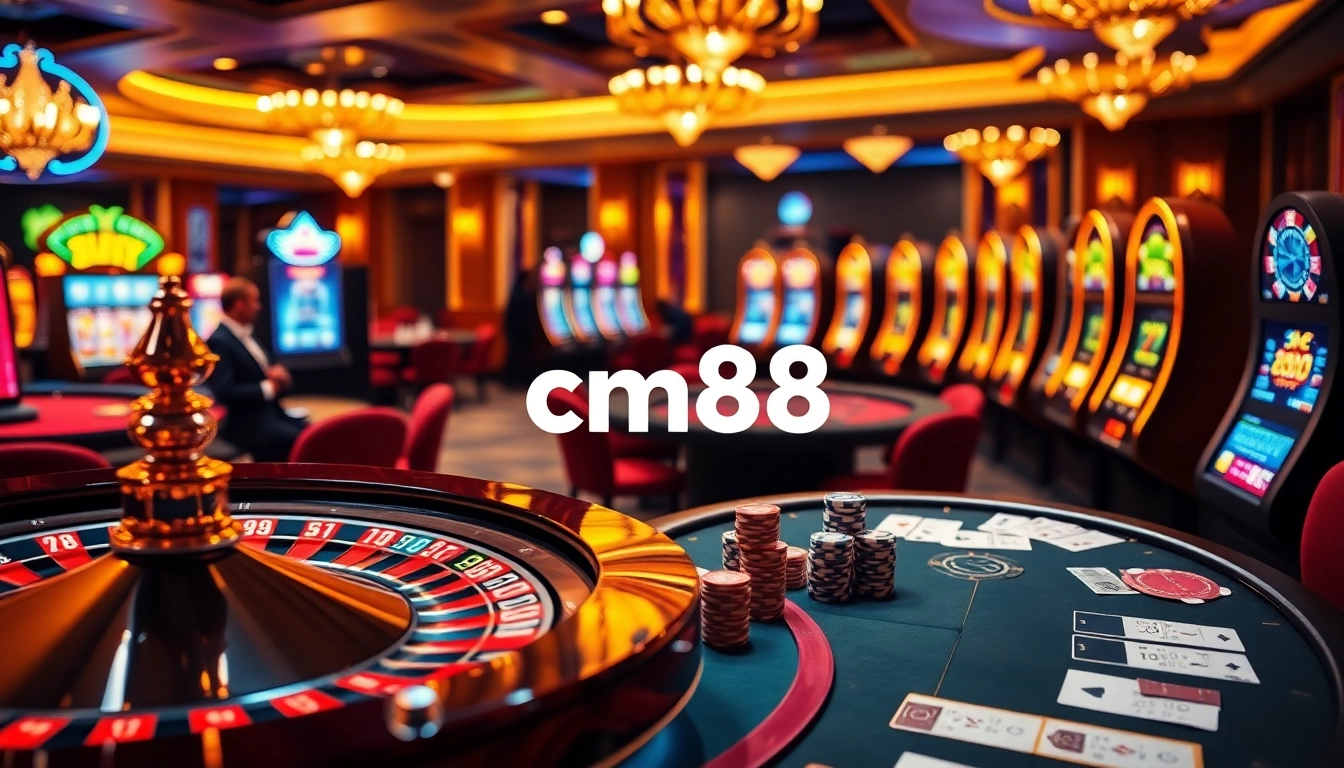 Experience the thrilling action at cm88 casino with vibrant tables and exciting gameplay.