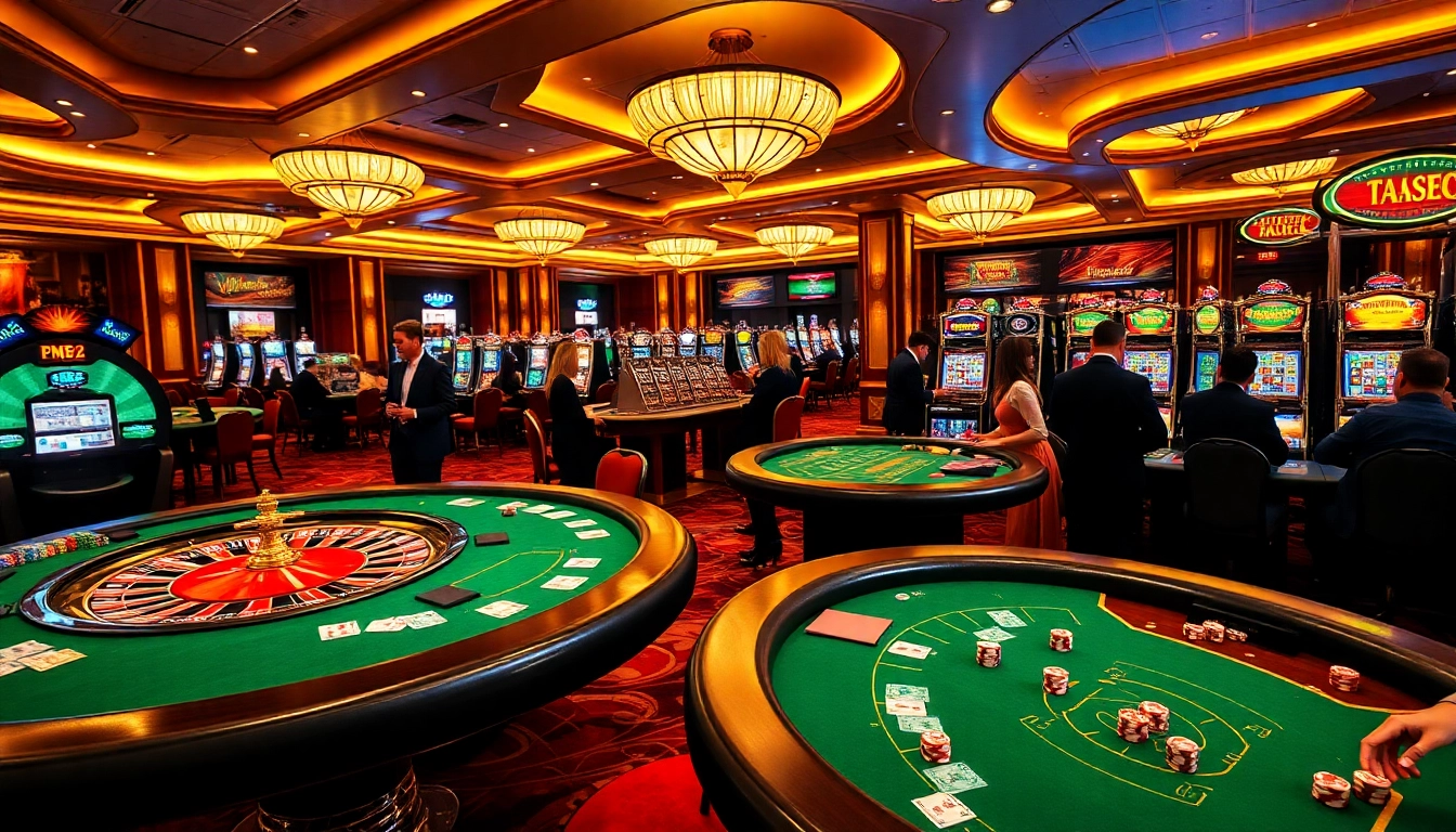 Experience high-stakes action at CM88 with players engaged in exciting casino games.