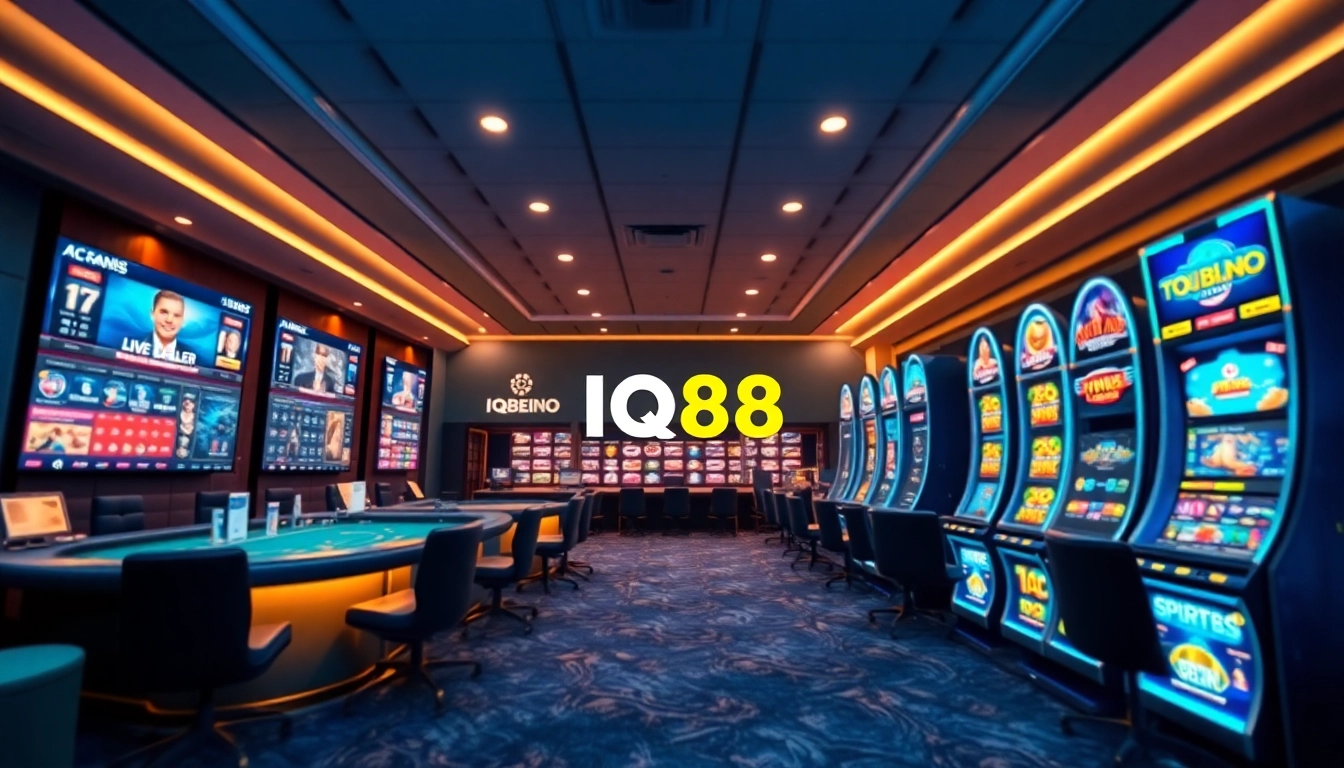 Experience the excitement of IQ88, the leading online gambling platform with diverse games and a user-friendly interface.