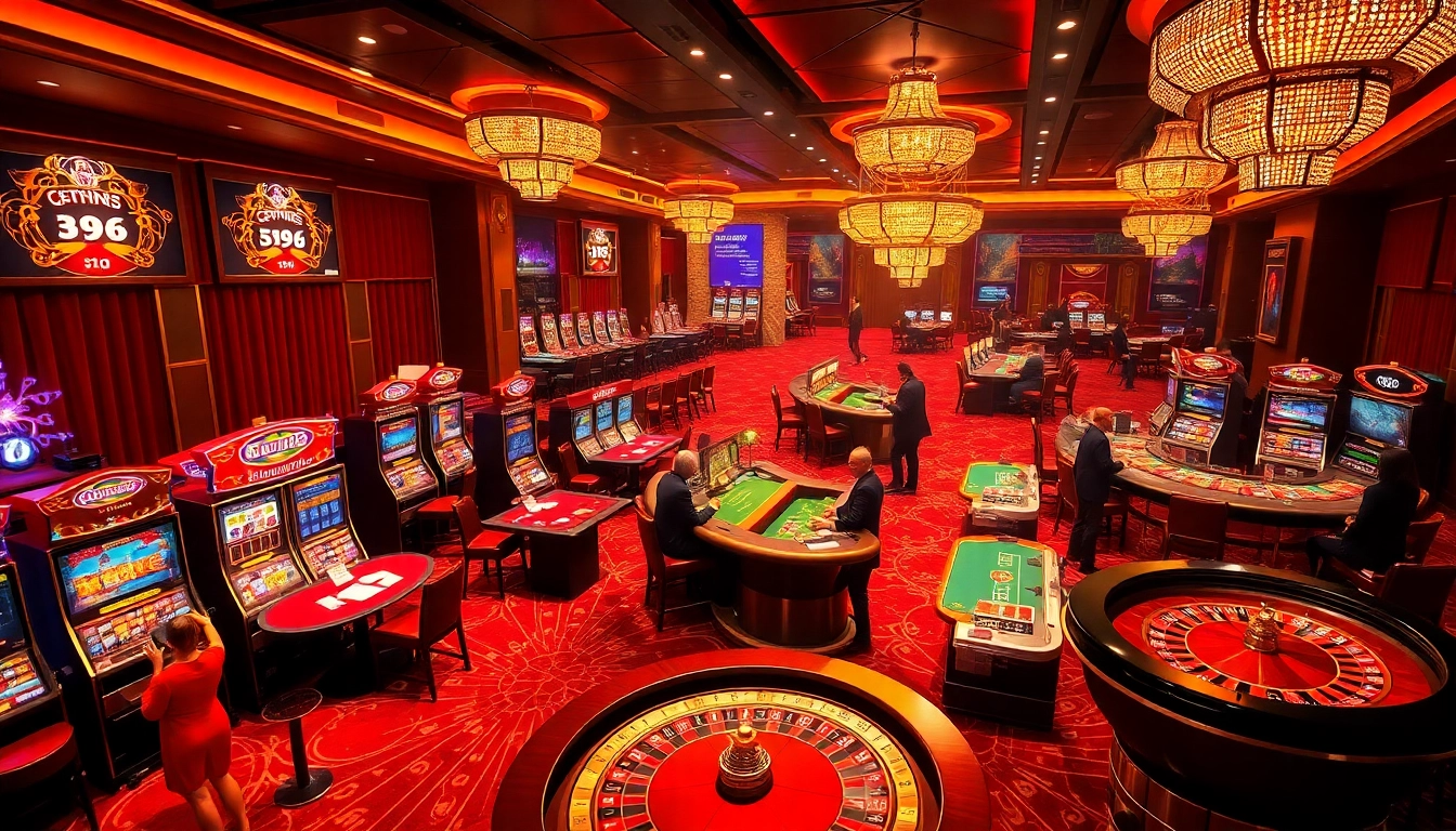 Players engaging in exciting online gambling at TG88’s vibrant casino interface, showcasing various games.